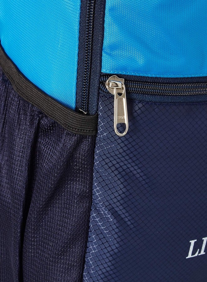Lionbone 32 Ltrs Blue Laptop Backpack (Back to School Bag) - Image 4