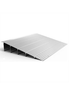 TRANSITIONS 5 Inch Portable Self Supporting Aluminum Modular Entry Threshold Ramp Ideal for Doorways and Raised Landings