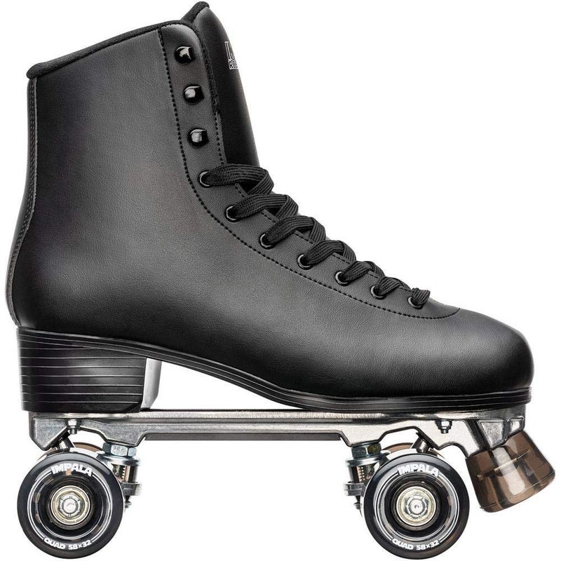 Impala Rollerskates Impala Quad Skate Big KidAdult Black 8 US Mens 6 Womens 8 M - Image 2