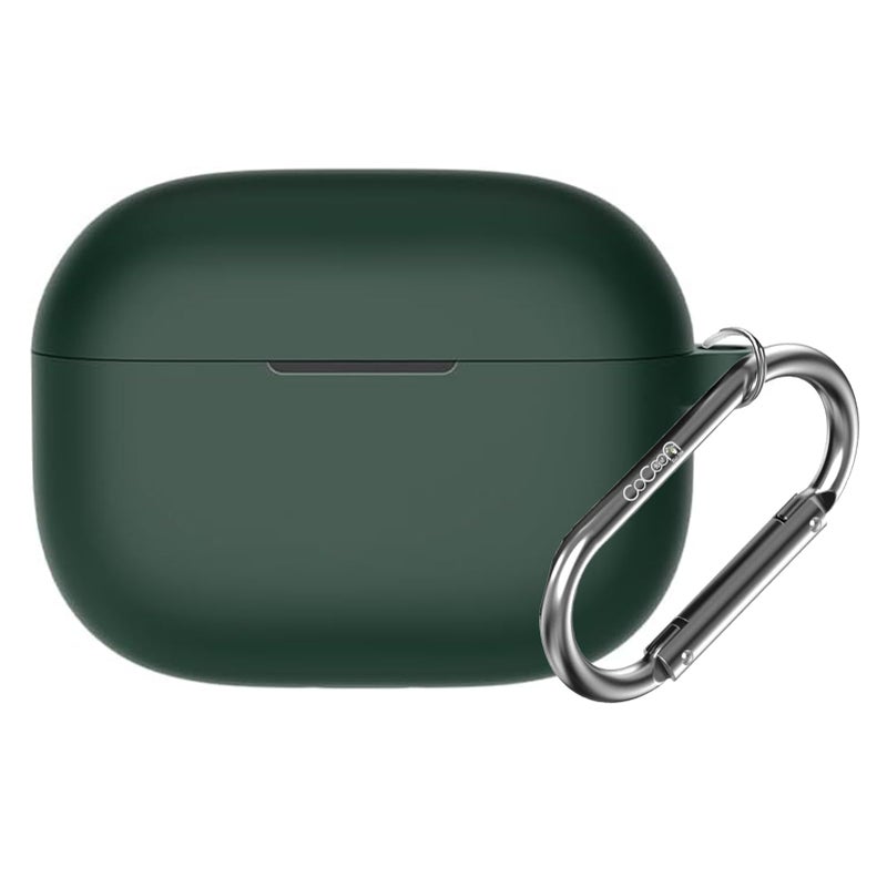 Cocoonkart Soft Silicone Case Cover for Realme Buds T310 | Buds N1 - Green - Image 1