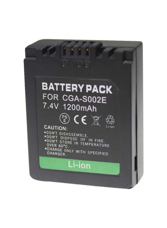 Direct For Panasonic S001 S002E S005E S006E S007E S008E Camera Battery-Standard Capacity:CGA-S002E/DMW-BM7