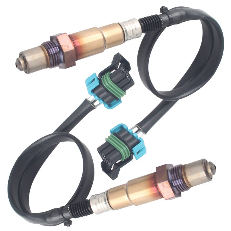 DOSKJOK 25024649 O2 Oxygen Sensor Compatible with Lacrosse Equinox SRX Impala Acadia Terrain Envoy Savana Trailblazer Traverse Volt 2Pcs