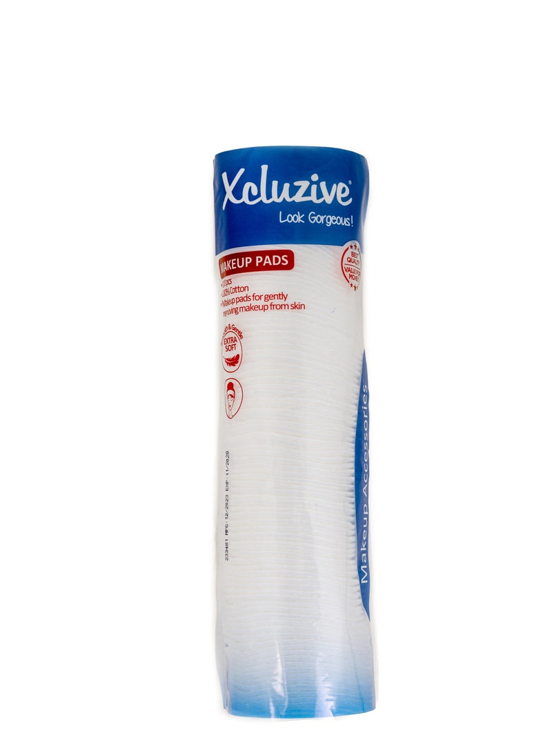 Xcluzive - وسادات قطنية مستديرة من Xcluzive، 3 × 80 قطعة - Image 1