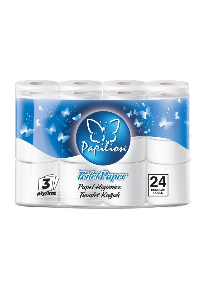 Papilion Toilet Paper 24 Roll