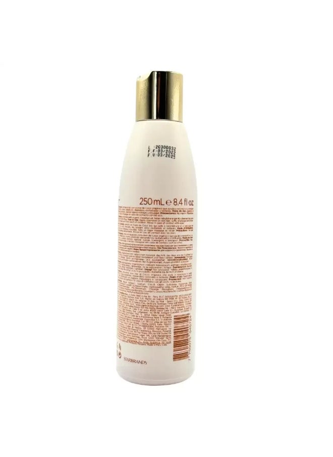 Kativa Kativa Reconstruction And Shine Hair Shampoo With Organic Coconut Oil- 250ml  - Image 2