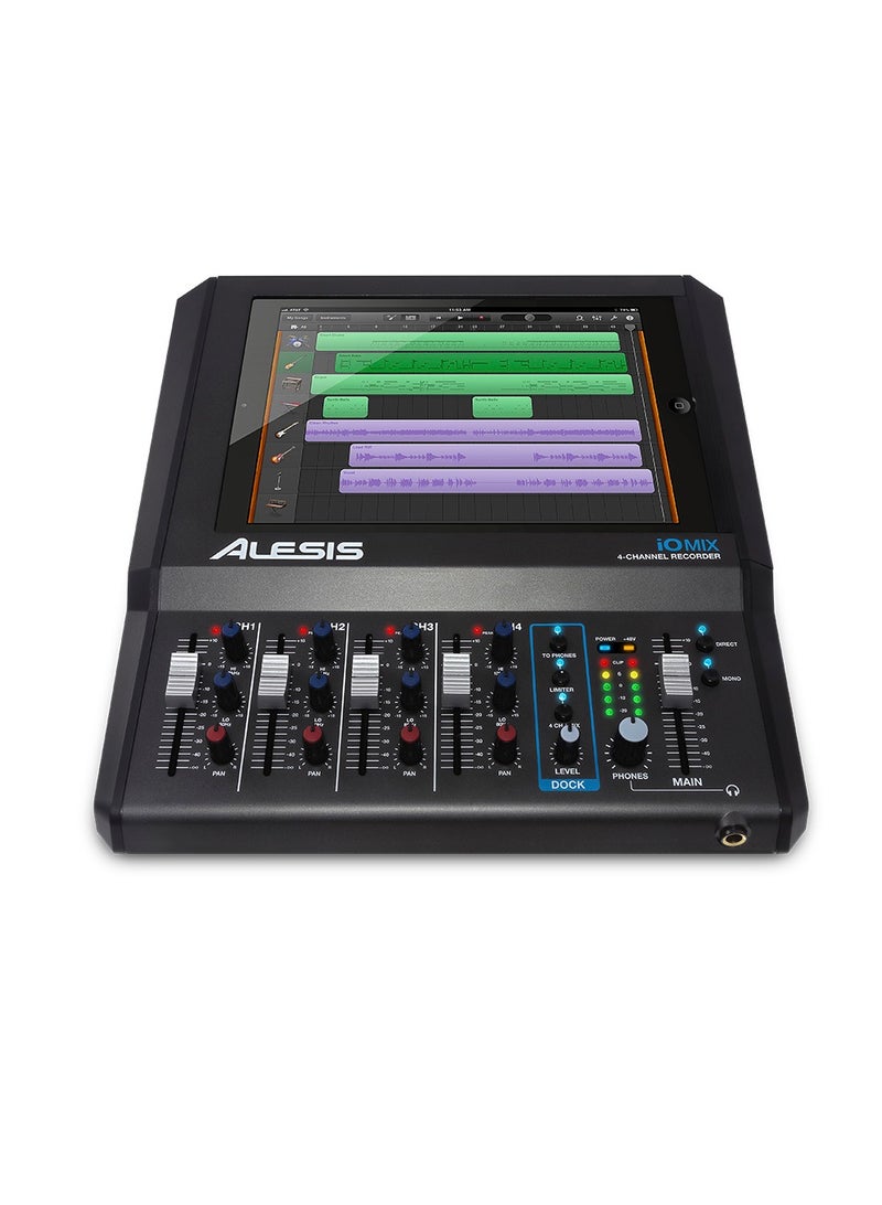 Alesis IO Mix 4-Channel Audio Interface/Mixer for iPad - Image 2