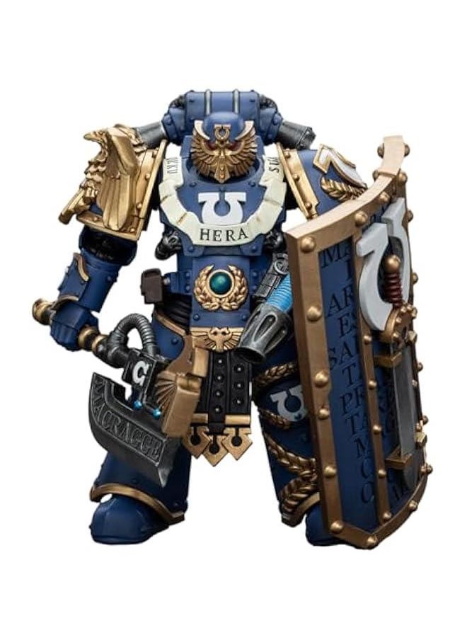 null - JOYTOY Warhammer The Horus Heresy 1/18 Ultramarines Invictarus Suzerain Squad Suzerain 3 JT00263 Action Figure Age 15+ - Image 1