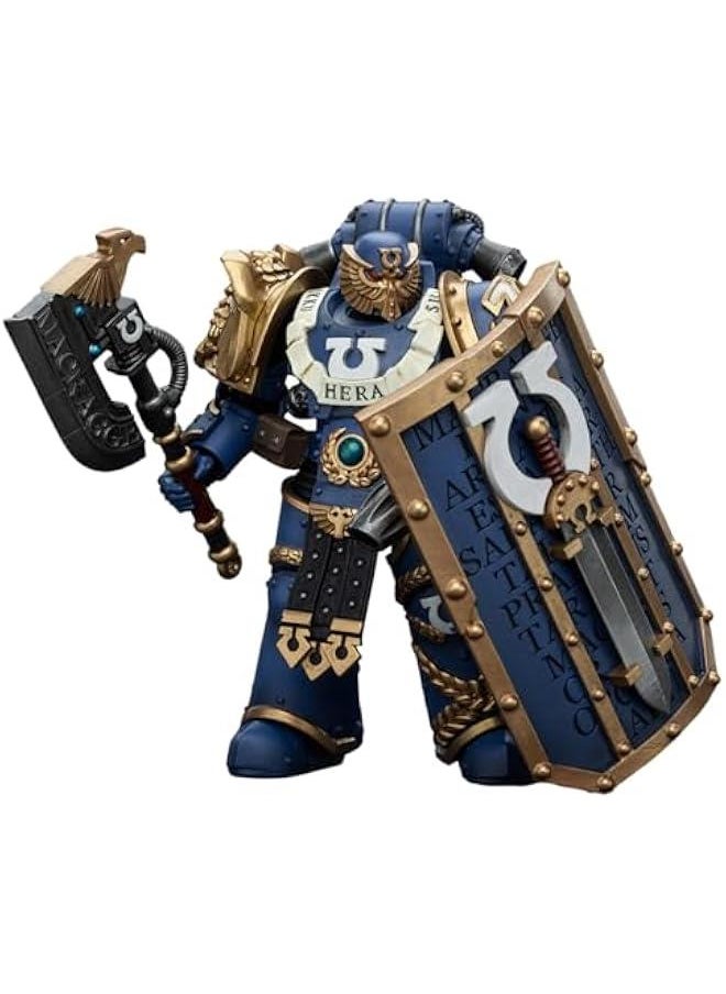 null - JOYTOY Warhammer The Horus Heresy 1/18 Ultramarines Invictarus Suzerain Squad Suzerain 3 JT00263 Action Figure Age 15+ - Image 1
