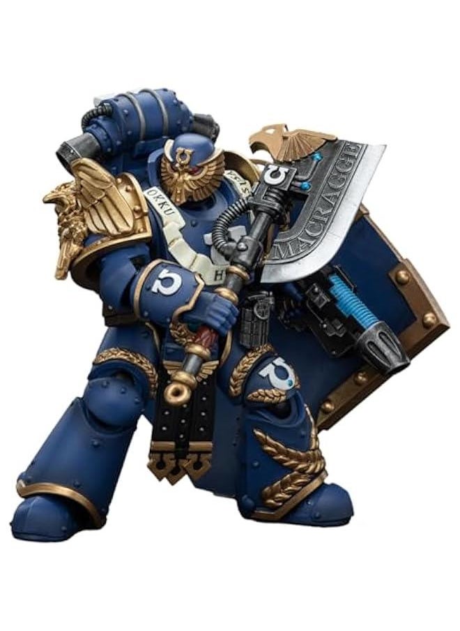 null - JOYTOY Warhammer The Horus Heresy 1/18 Ultramarines Invictarus Suzerain Squad Suzerain 3 JT00263 Action Figure Age 15+ - Image 1