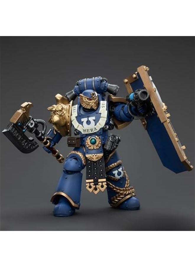 null - JOYTOY Warhammer The Horus Heresy 1/18 Ultramarines Invictarus Suzerain Squad Suzerain 3 JT00263 Action Figure Age 15+ - Image 1