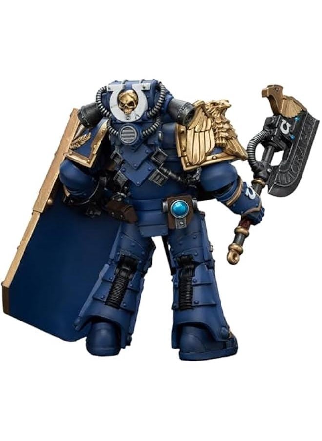 null - JOYTOY Warhammer The Horus Heresy 1/18 Ultramarines Invictarus Suzerain Squad Suzerain 3 JT00263 Action Figure Age 15+ - Image 1