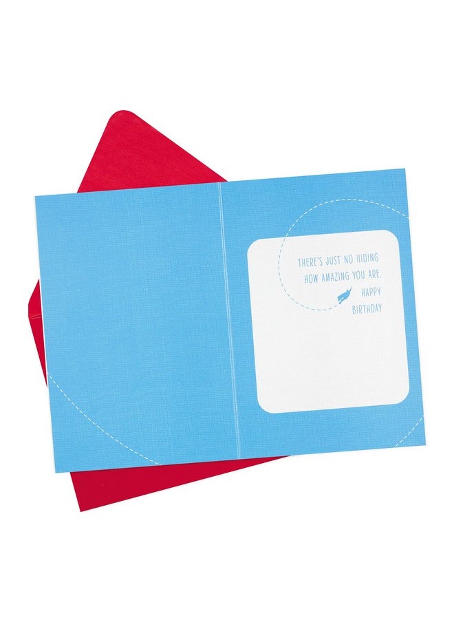 Hallmark بطاقة عيد ميلاد مميزة له (صورة ظلية سوبرمان)  - Image 2