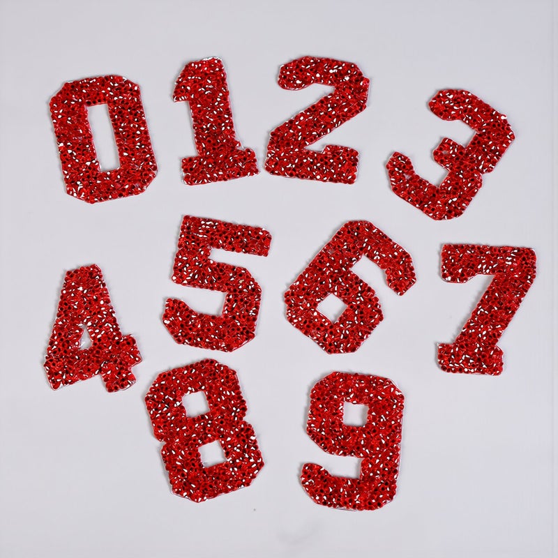 Easy Apply Number Iron On Patches No Glue Required 10 Sec - Image 3