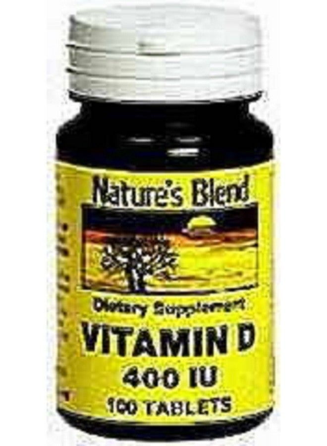 Nature's Blend Vitamin D3 400 IU Chewable Vanilla Flavor 100 Tablets