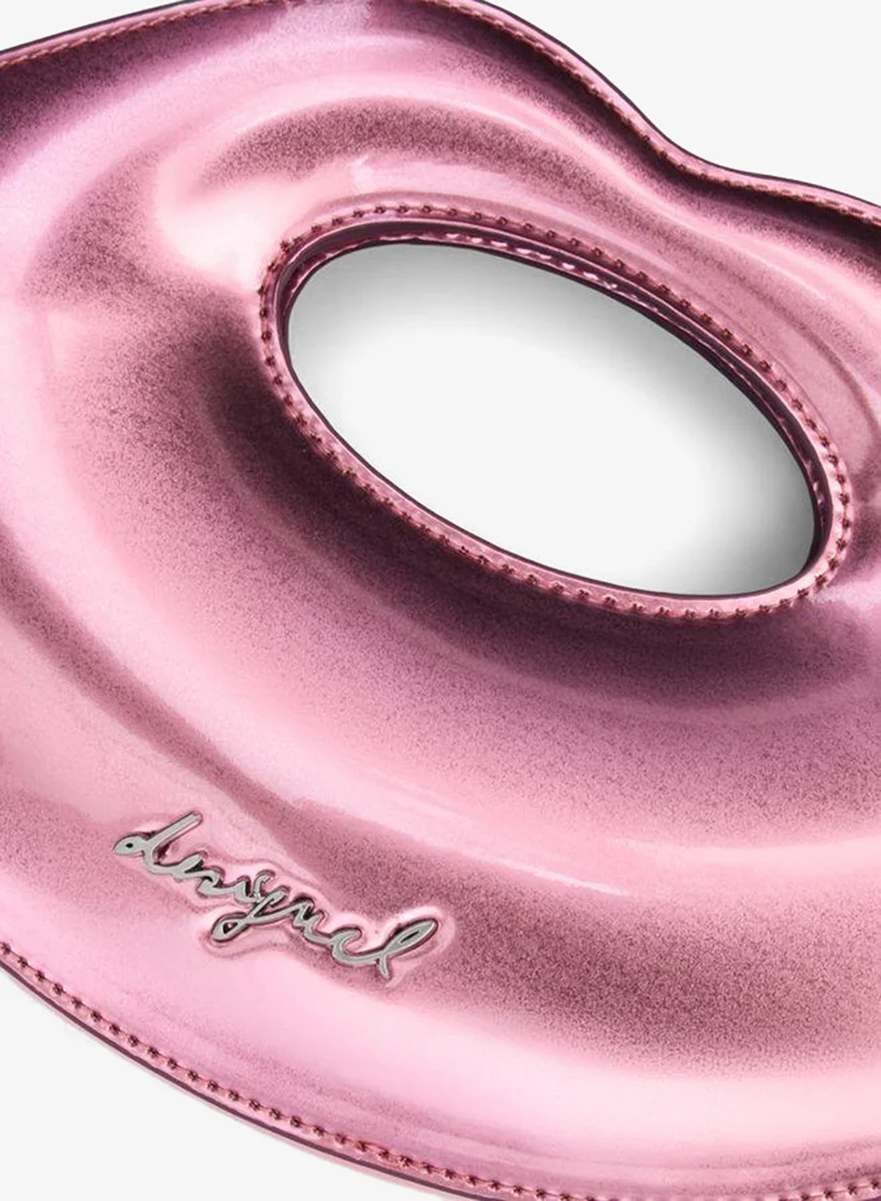 Desigual Pink Small lips bag for Women | Best Price UAE