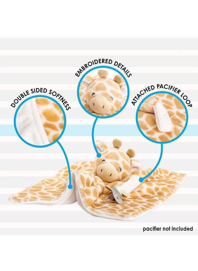 Kids Preferred KIDS PREFERRED Carter's Giraffe Plush Stuffed Animal Snuggler Lovey Security Blanket, One Size  - Image 3