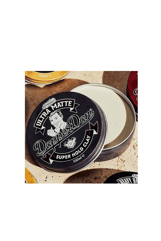 Dapper Dan ultra matte super hold clay 100ml - Image 3
