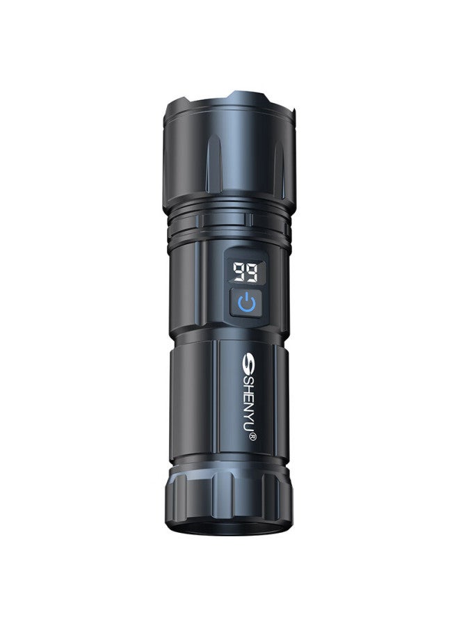 Shenyu High-power Flashlight Zoomable Ultra-bright Long-range Long-lasting Outdoor Survival Military Outdoor Cycling Special Lamp 200000 Lumens - Image 4
