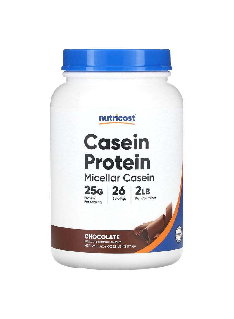 Nutricost Casein Protein, Chocolate, 2 lb (907 g)