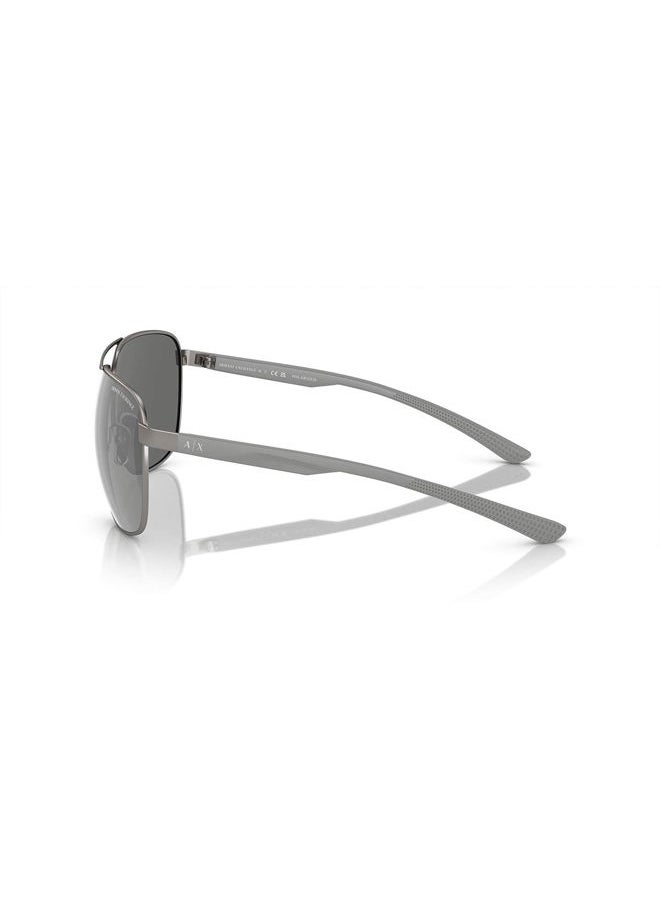 Armani Exchange Full Rim Round Sunglasses 2047S,63,6003, Z3  - Image 3