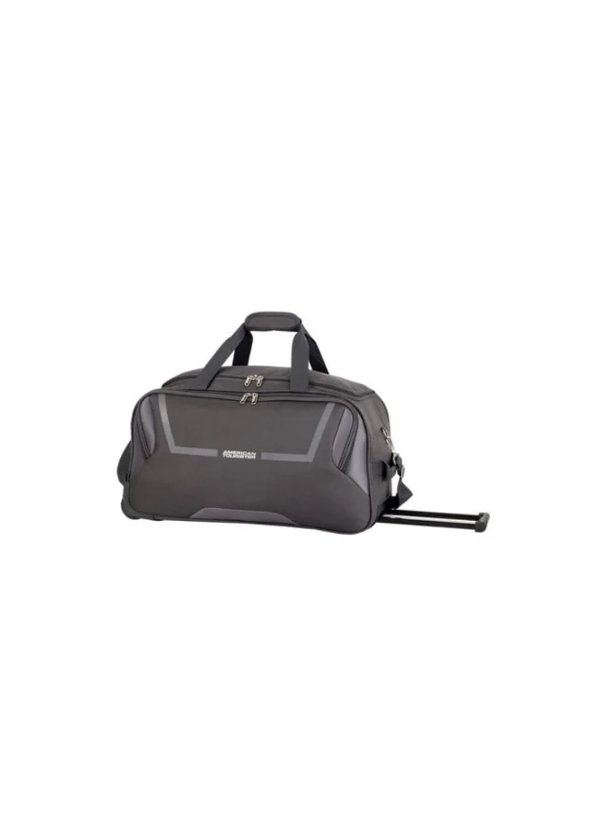 امريكان توريستر American Tourister Cosmo 55 cm - Grey - 3 Years Global Warranty