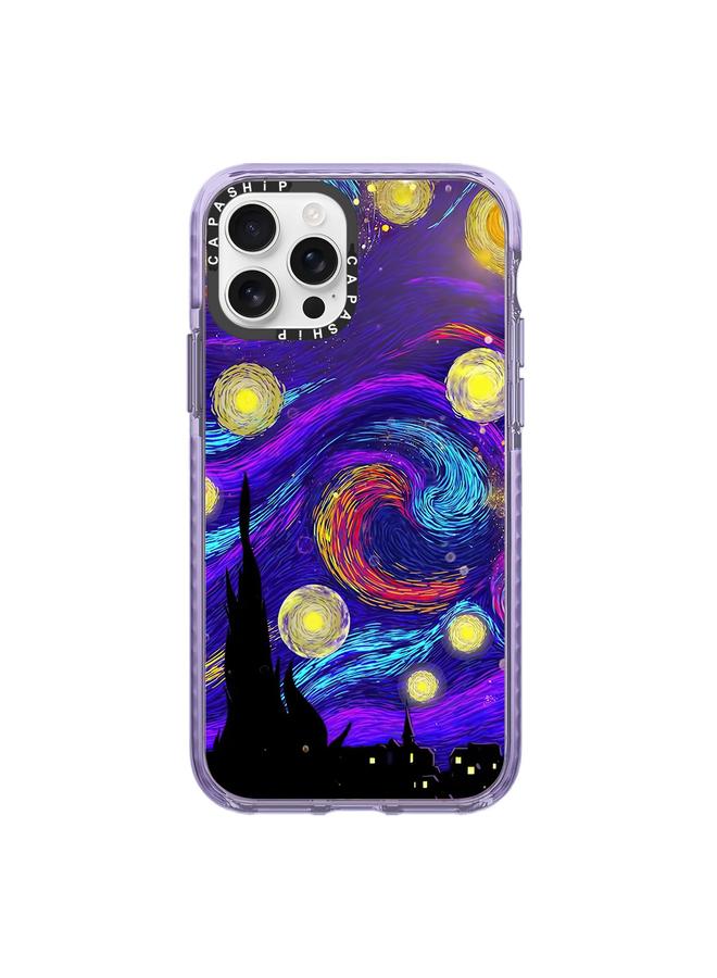 اس-توب جراب لهاتف iPhone 14 Pro Max بنمط توضيحي بسيط وغطاء كامل للهاتف - Image 1