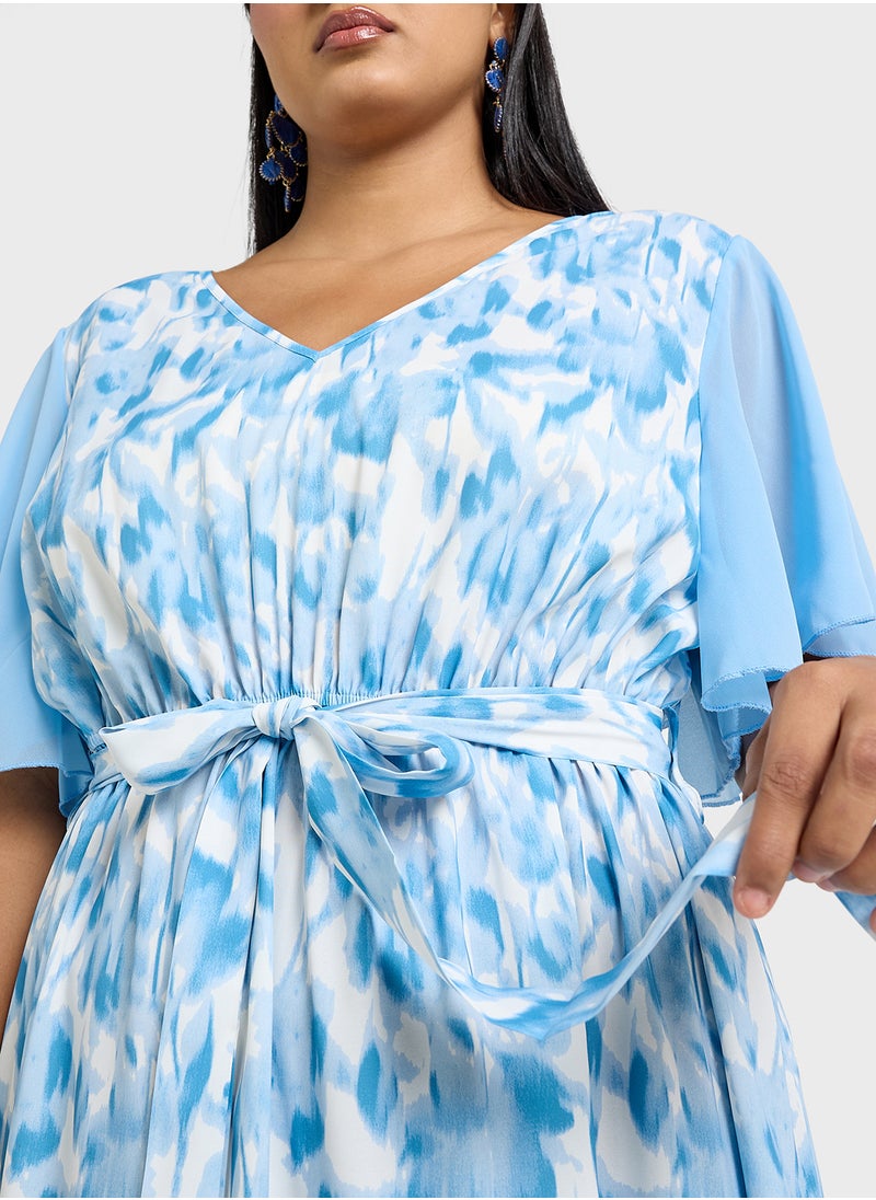 Ella Plus Floral Print Dress  - Image 3