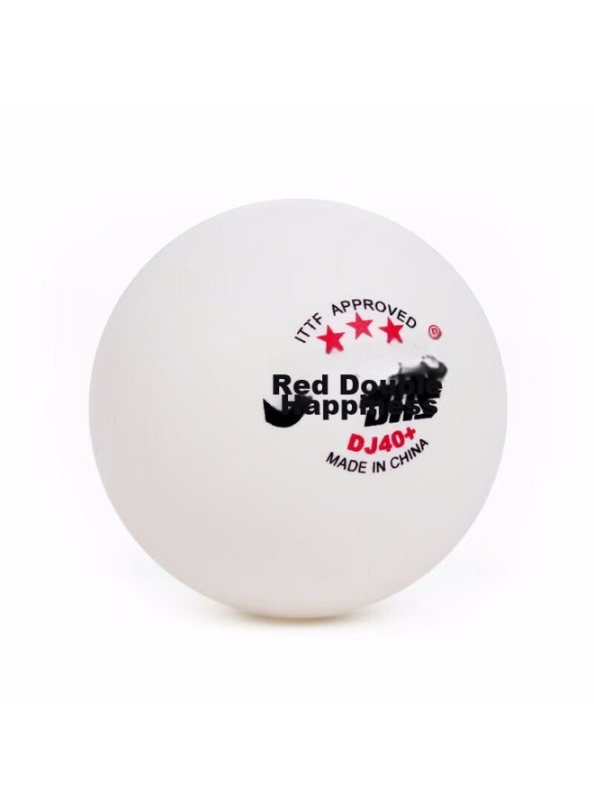 DHS Tokyo Competition Top Three-Star Dj40+ Official Match Balls, White, 6-Pack - Image 4