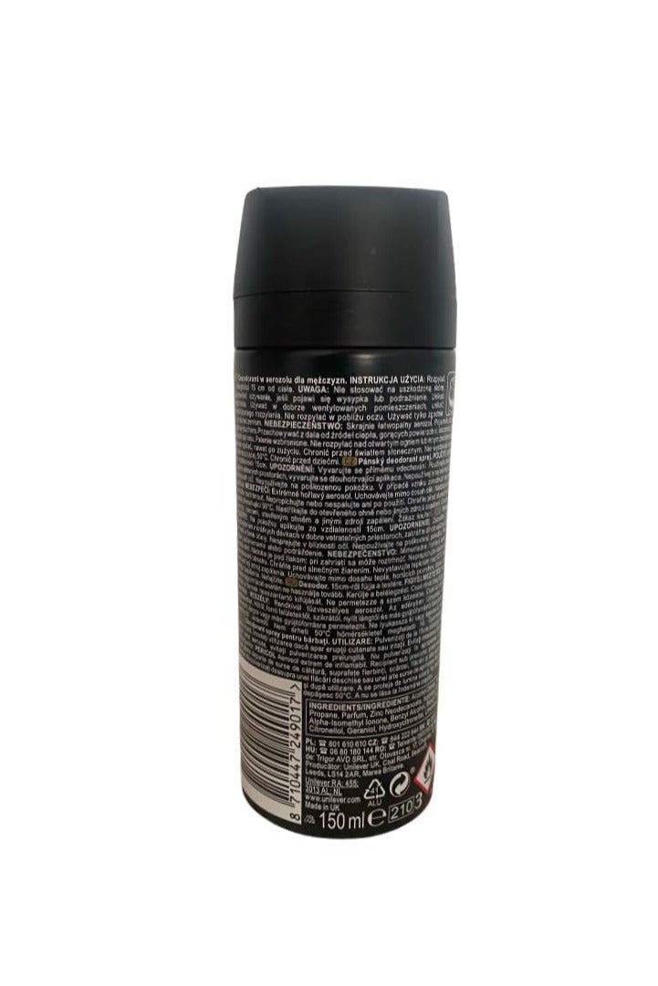 Axe Gold Oud Wood and Fresh Vanilla Scent Body Deodorant Spray' - Image 2