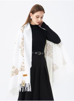 Sky cashmere Embroidered Shawl  - Image 2