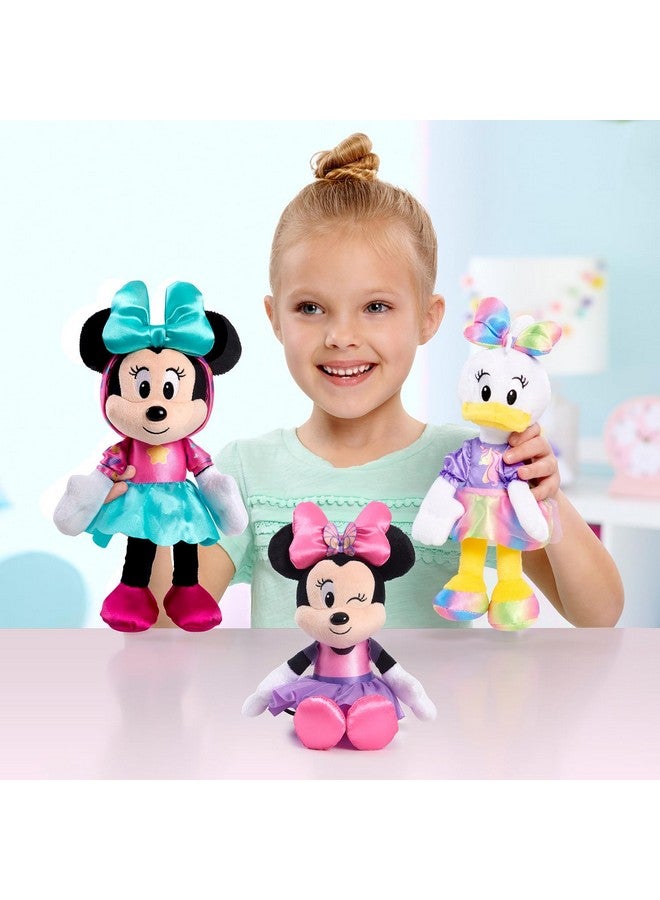Minnie Disney Junior Minnie Mouse 9-inch Small Plush Stuffed Animal, Super Soft Plushie, Pretend Play, style may vary. - Image 2