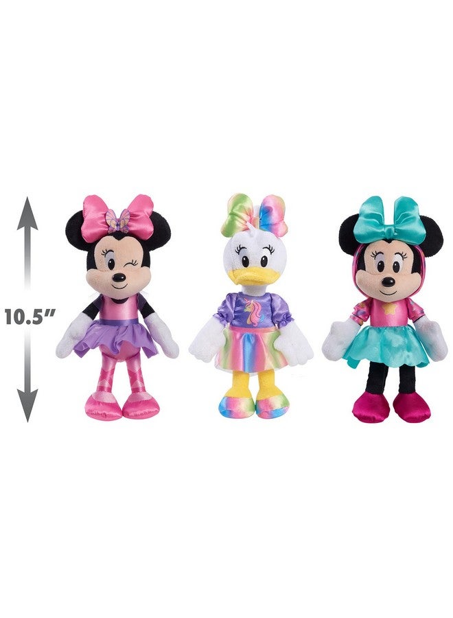 Minnie Disney Junior Minnie Mouse 9-inch Small Plush Stuffed Animal, Super Soft Plushie, Pretend Play, style may vary. - Image 4