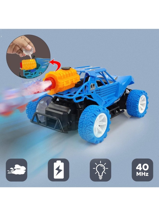 حديقة الألعاب سيارة تسلق رذاذ الماء قابلة لإعادة الشحن مع جهاز تحكم عن بعد مع ضوء LED للضباب الخلفي - سيارة سباق فائقة RC للأطفال - Image 2
