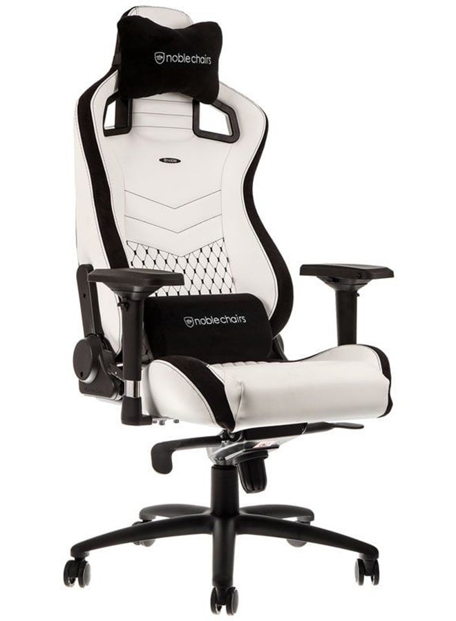 نوبل_شيرز كرسي الألعاب الأبيض من سلسلة EPIC من Noblechairs - Image 1