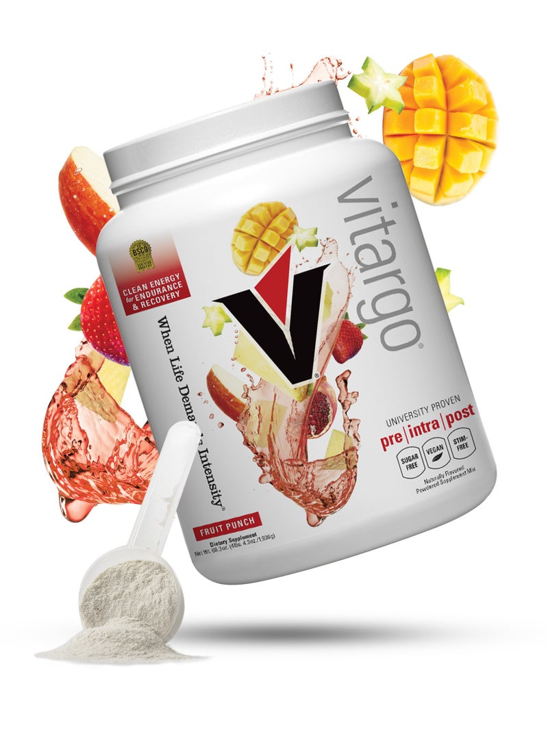 Vitargo  50 Servings-Fruit Punch 4lb 4.3oz (1927g) - Image 1