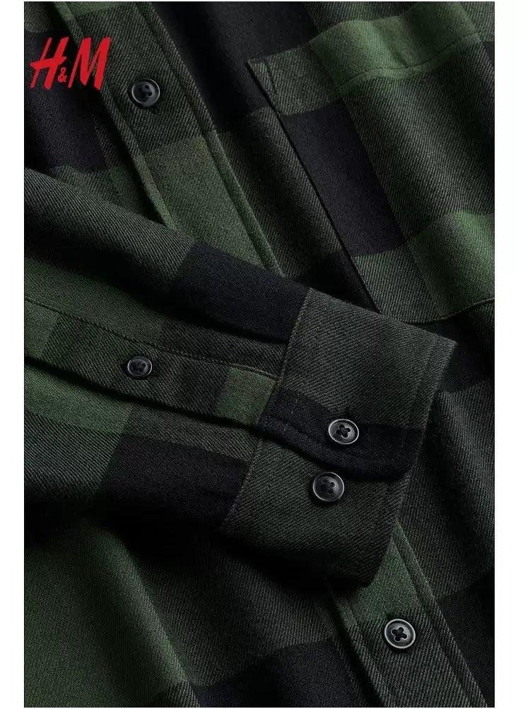 H and M - HM Autumn New Fashionable Casual Loose Long Sleeved Shirt - Image 1