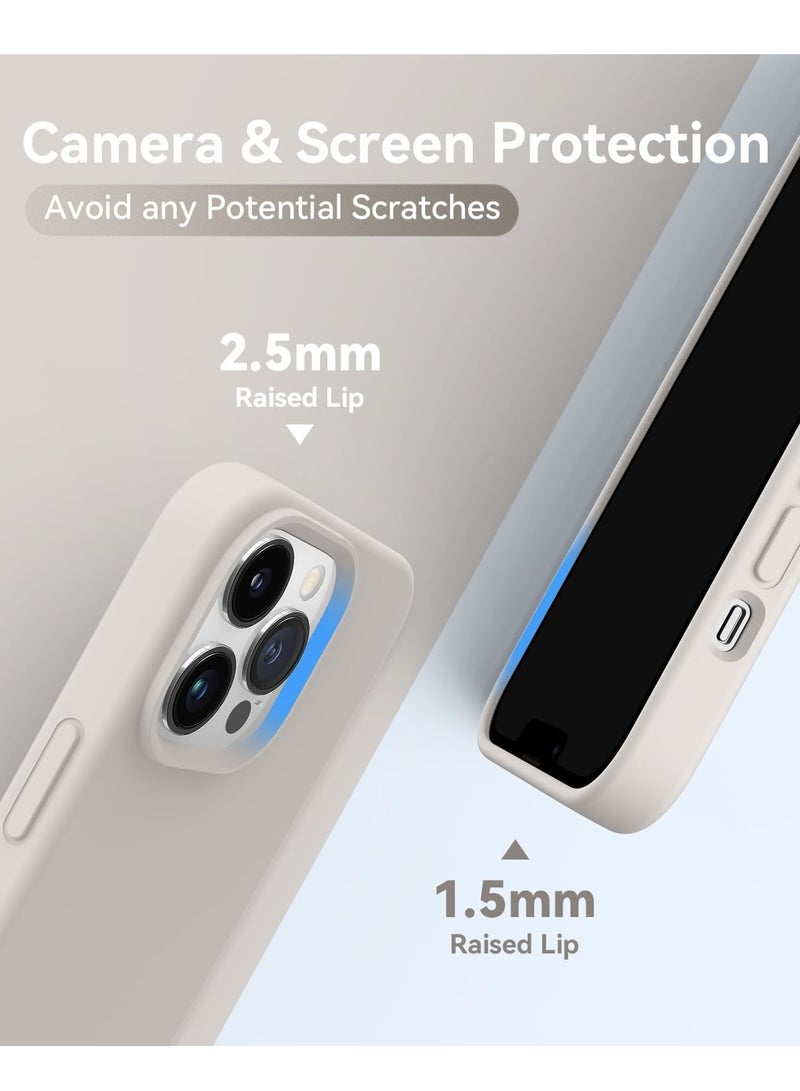 BORTONY Slim Full Body Stylish Silicone Protective Case Cover  for Apple iPhone 13 Pro  - Image 3