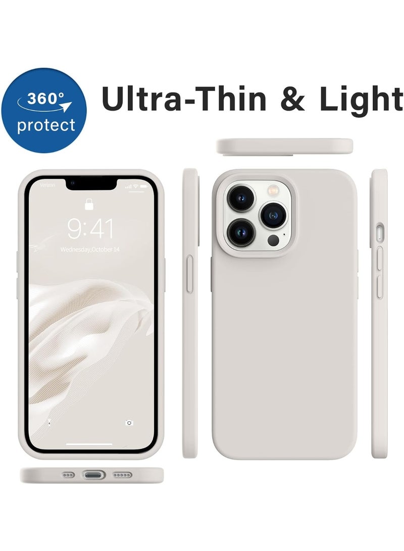 BORTONY Slim Full Body Stylish Silicone Protective Case Cover  for Apple iPhone 13 Pro  - Image 5