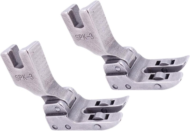 Industrial Sewing Machine Presser Feet Roller Foot Presser 2pcs Steel Bearing Parts for Sewing and Quilting Accessories - Image 1