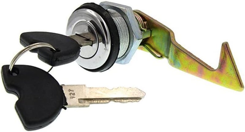 cheekyglo Motorcycle Tail Box Storage Lock, Metal Motorcycle Trunk Lock Modified Scooter Trim Tail Lock with 2 Keys for Motorcycles Scooters Electric Vehicles - Image 1