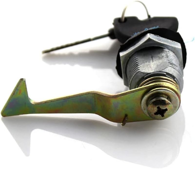 cheekyglo Motorcycle Tail Box Storage Lock, Metal Motorcycle Trunk Lock Modified Scooter Trim Tail Lock with 2 Keys for Motorcycles Scooters Electric Vehicles - Image 3