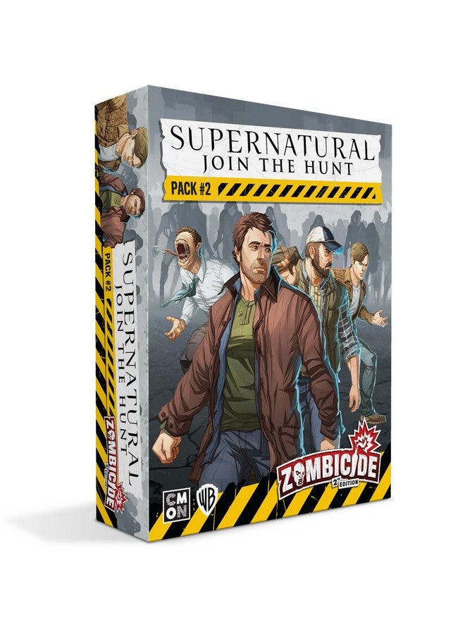 CMON Zombicide Supernatural Character Pack 2 Jack Kline John Winchester Bobby Singer Leviathan Cooperative Board Game For Ages 14+ 16 Players 60 Minute Playtime Made - Image 2