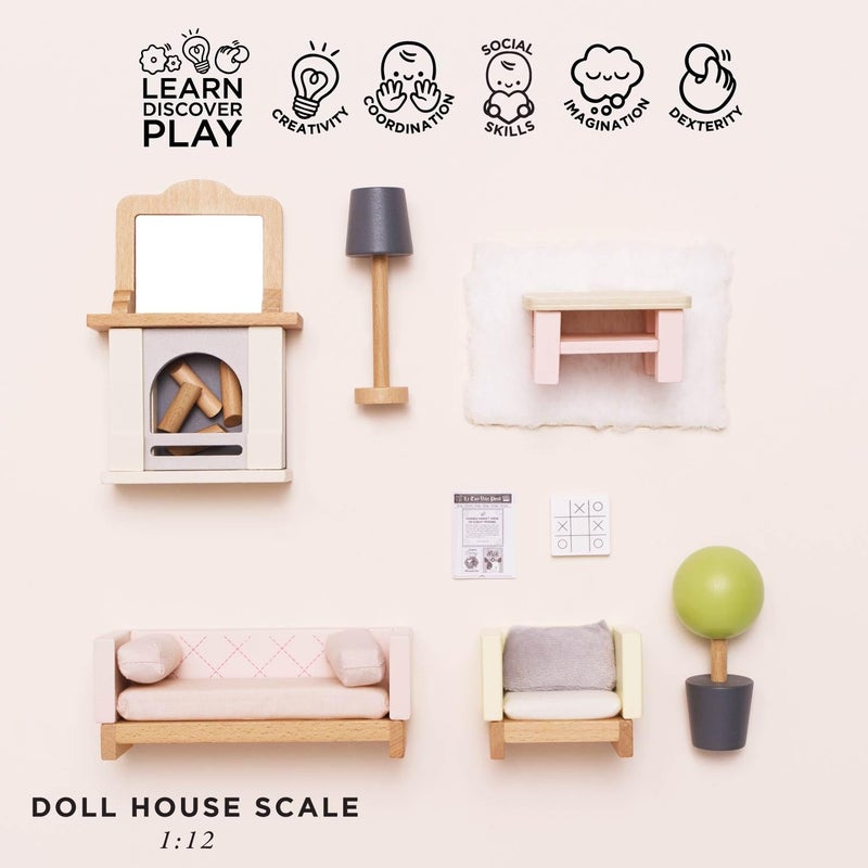 Le Toy Van Daisylane Sitting Room Dollhouse Furniture (ME058) - Image 3