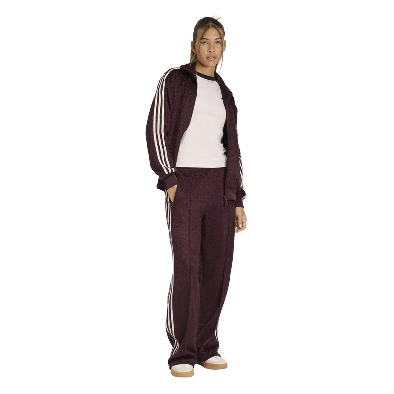 adidas Originals MAROON ADIDAS ORIGINALS MOHAIR FIREBIRD LOOSE TRACK Tracksuit Bottoms for Women | Best Price UAE