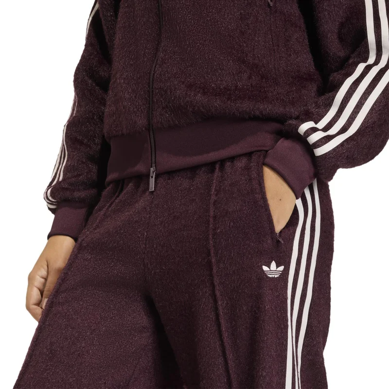 adidas Originals MAROON ADIDAS ORIGINALS MOHAIR FIREBIRD LOOSE TRACK Tracksuit Bottoms for Women | Best Price UAE