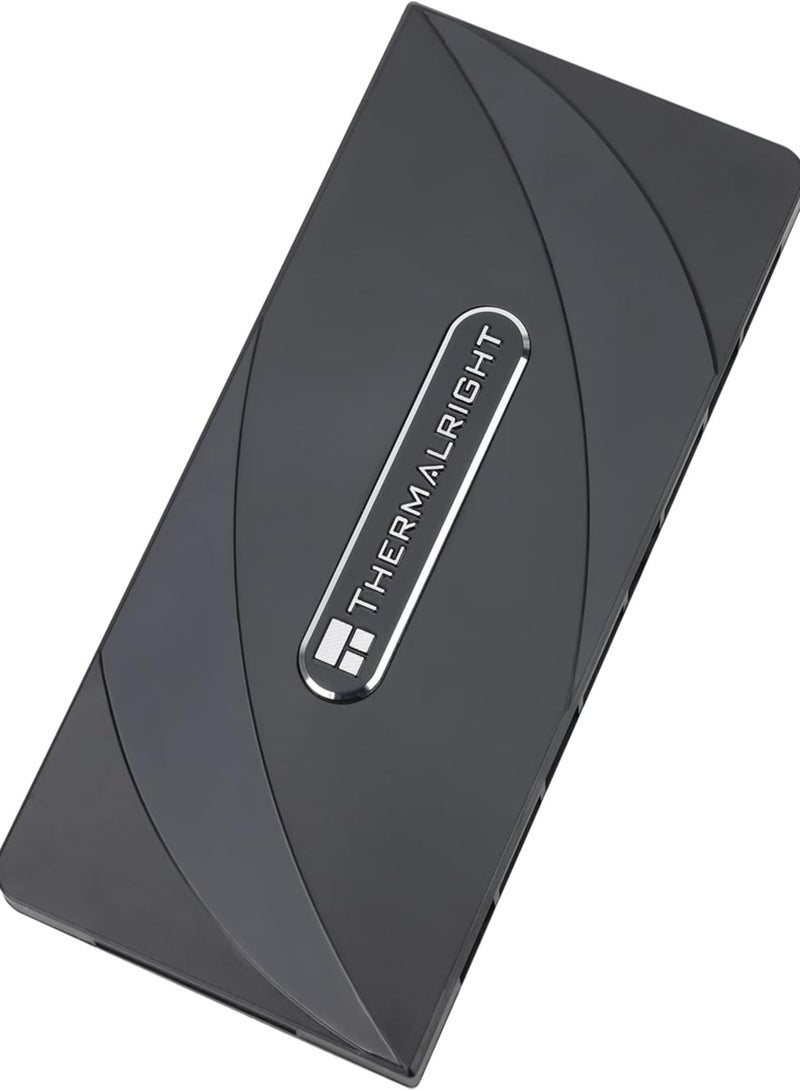 Thermalright Thermalright ARGB Fan HUB Controller Support 8 Groups of Fans, 8-Port 4 Pin PC Fan Controller, 5V-3Pin ARGB Fan Hub, Strong Paste+Magnetic Suction, SATA Power Cord(12V 4-pin RGB is not Supported) - Image 2