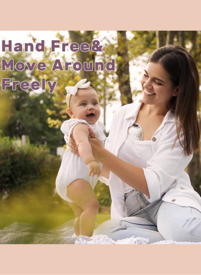 Chixing Wearable Electric Hands Free Feeding Pump with 3 Modes And 9 Levels, Wireless Portable Pump With LCD Display, Quiet And Discreet - Image 2