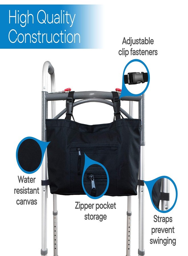 RMS حقيبة حمل مقاومة للماء من RMS للمشاية أو العجلات أو السكوتر (أسود) - Image 2