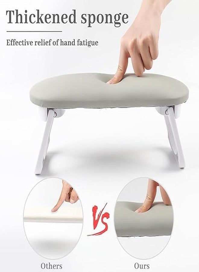 PRIMINI Nail Arm Rest Cushion,Professional Adjustable Nail Hand Rest Stand for Acrylic Nails Hand Holder,Hand Pillow Stand with PU Leather Soft High-Density Sponge,Manicure Nail Tool - Image 4