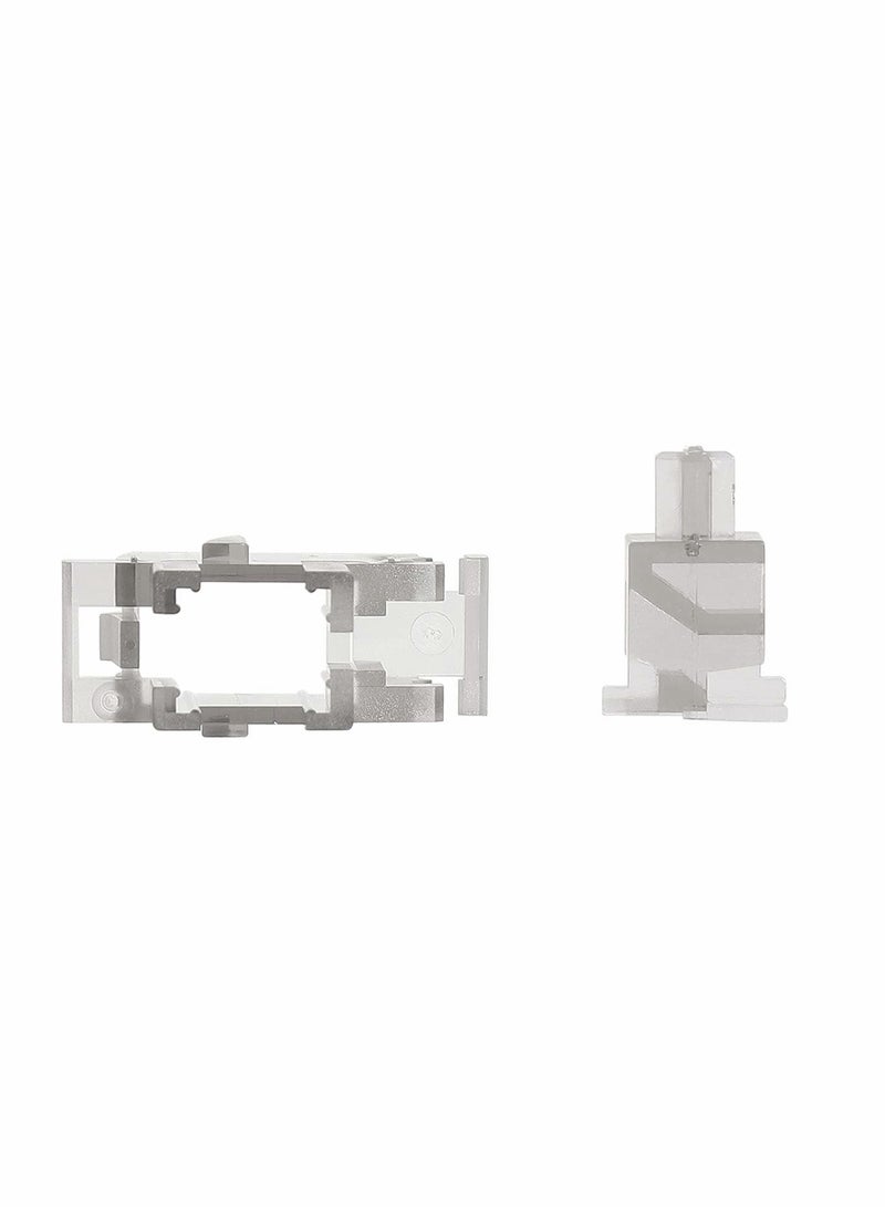 Smokey Transparent Plate Stabilizer Kit for 80% Keyboards, Gold-Plated Wires Compatible with Cherry MX Switches - Image 5